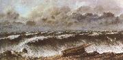 Gustave Courbet Wave oil painting